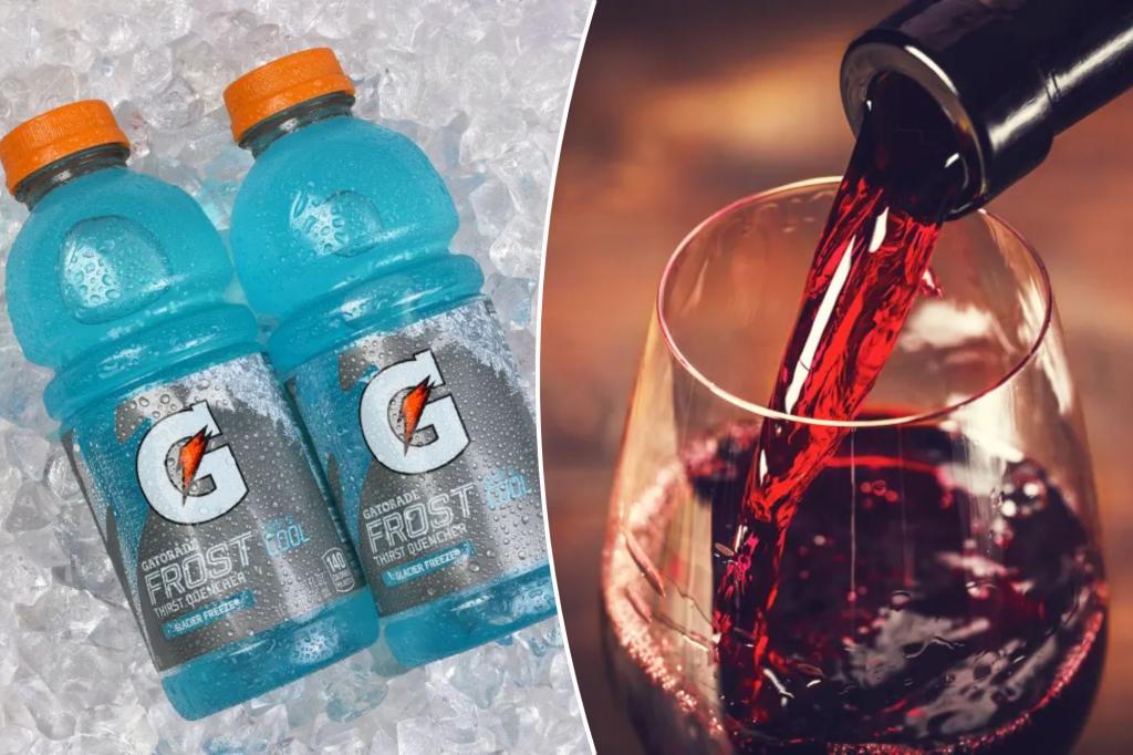 The new viral drink trend is Gatorwine: Gatorade and wine