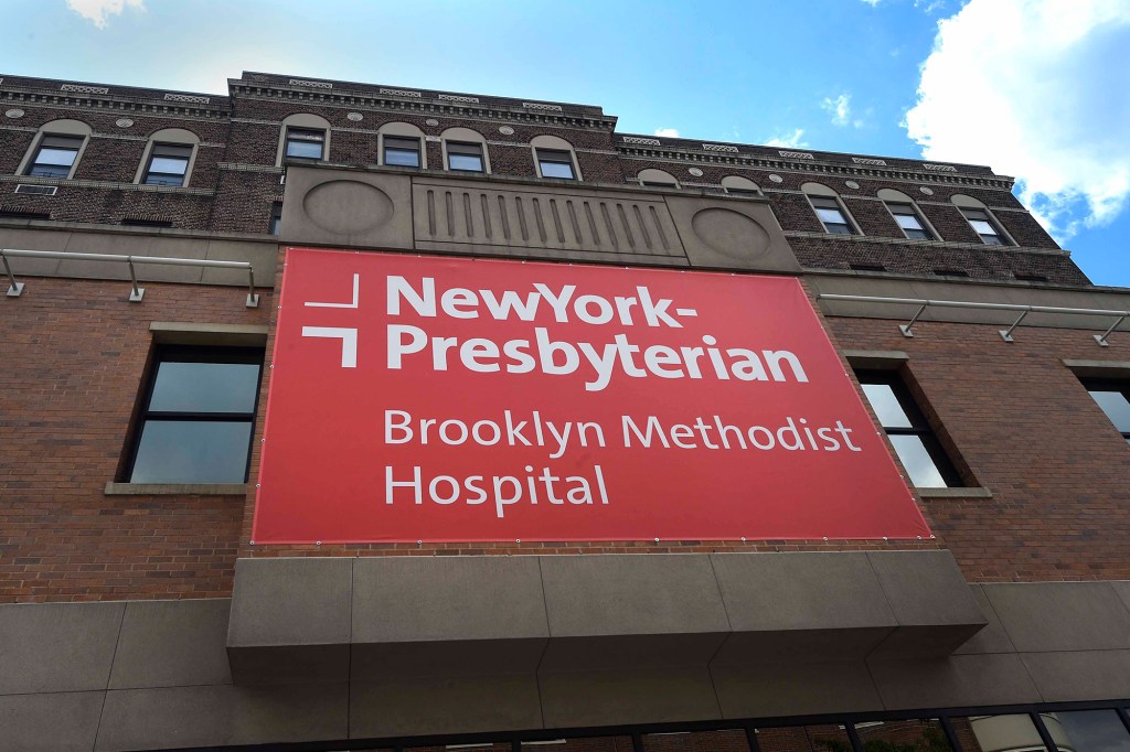 Methodist Hospital of NewYork-Presbyterian Brooklyn is pictured on August 25, 2017