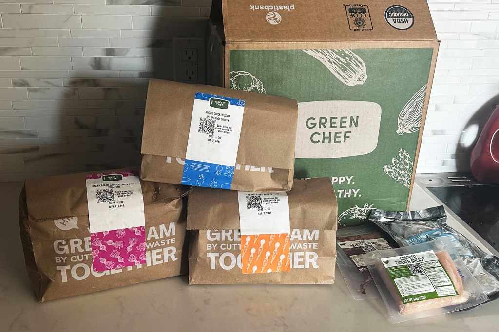 A box of snacks from Green Chef