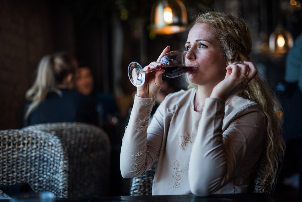 Wine — especially red wine — is often paired with more balanced meals that include meat, vegetables and dairy, said lead study author Dr. Madeline Novack.