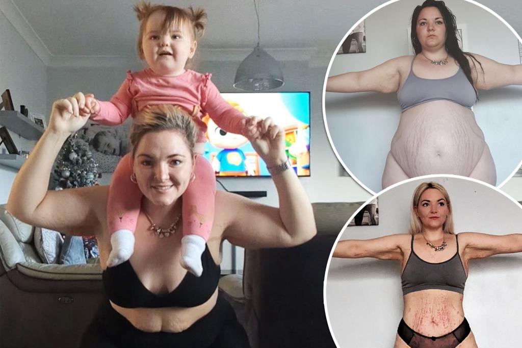 I lost 100 pounds lifting my kids - exercising with the kids helped a lot