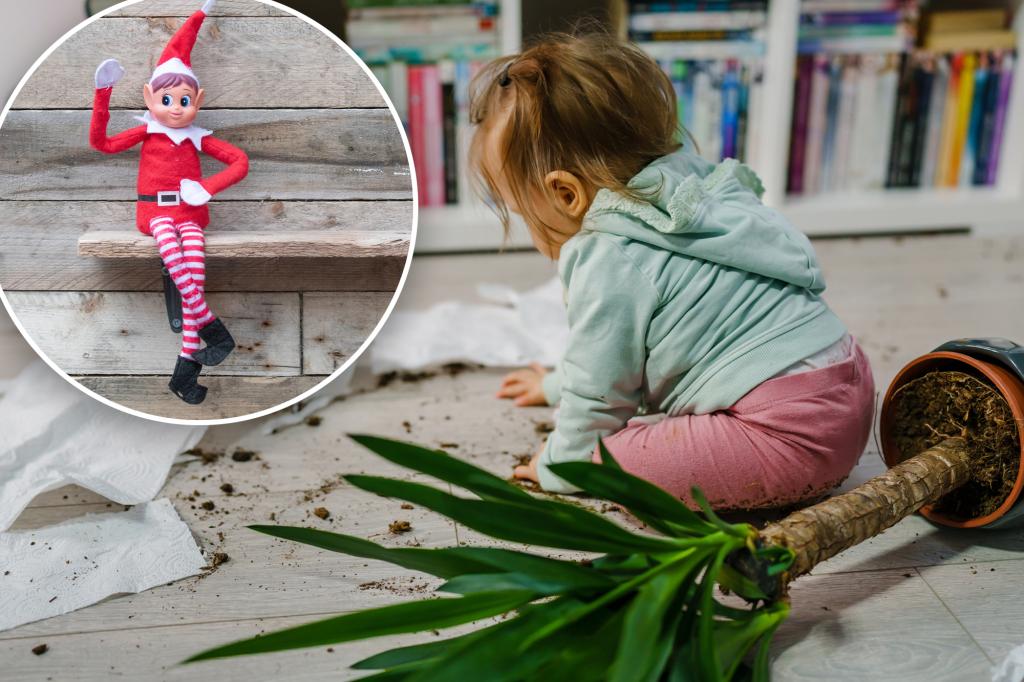 My 5-year-old blames her bad behavior on Elf on the Shelf