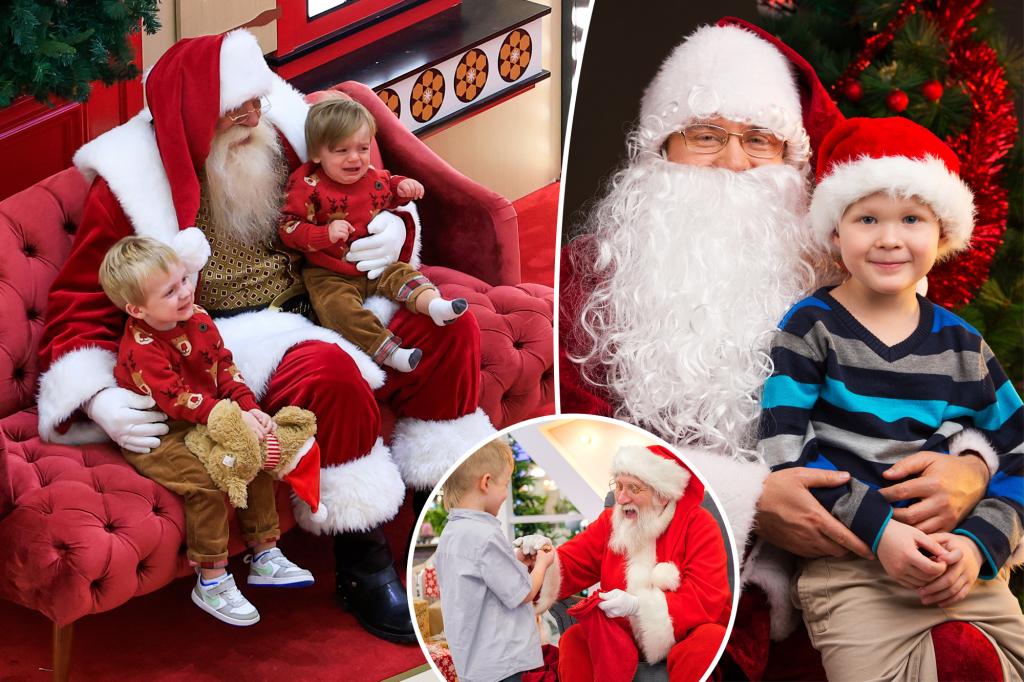 Parents are opting for private photo sessions instead of Santa