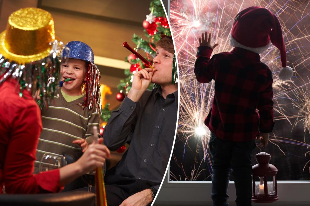 The 'Genius' parenting hack lets kids celebrate New Year's Eve - without waking up before bedtime