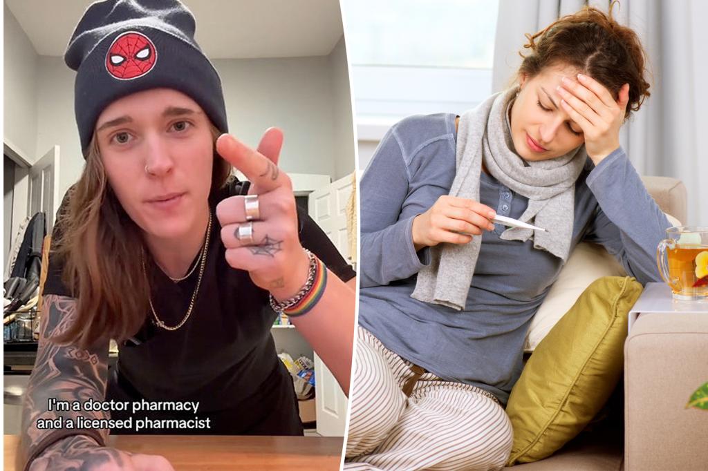 Pharmacist reveals what her cold and flu medicine cabinet should have