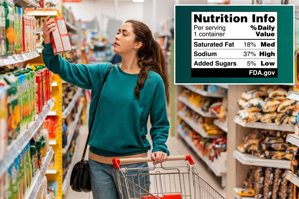 FDA Proposes Front-of-Food Nutrition Labels - No Calories